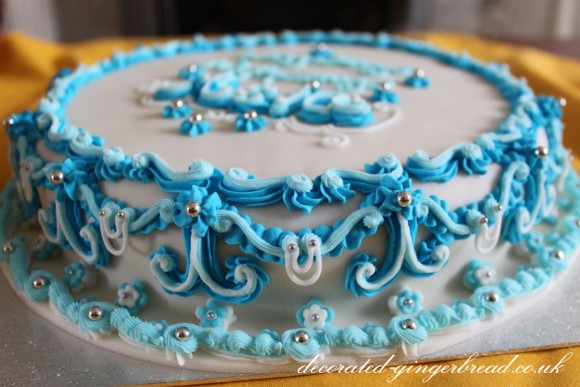 Blue cake