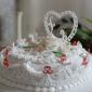 White icing cake