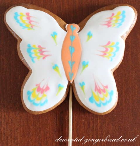 Gingerbread butterfly