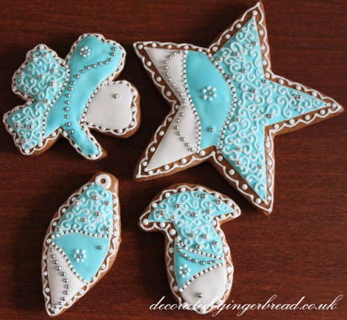 Handmade Christmas gingerbread 