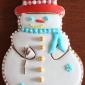 Handmade Christmas gingerbread decoration