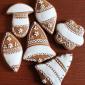 Handmade Christmas gingerbread decoration