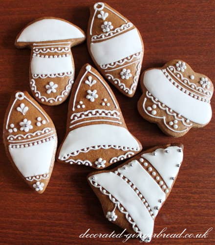 Handmade Christmas gingerbread decoration