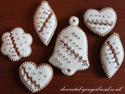 Handmade Christmas gingerbread decoration