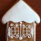 Handmade Christmas gingerbread decoration