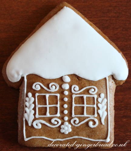 Handmade Christmas gingerbread decoration