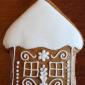 Handmade Christmas gingerbread decoration