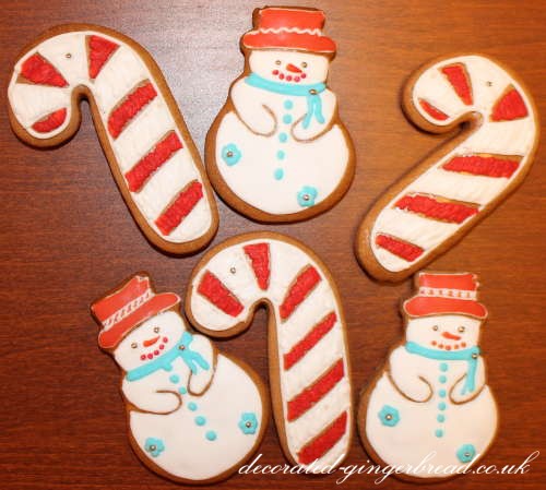 Handmade Christmas gingerbread decoration