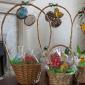 Easter basket with cookies