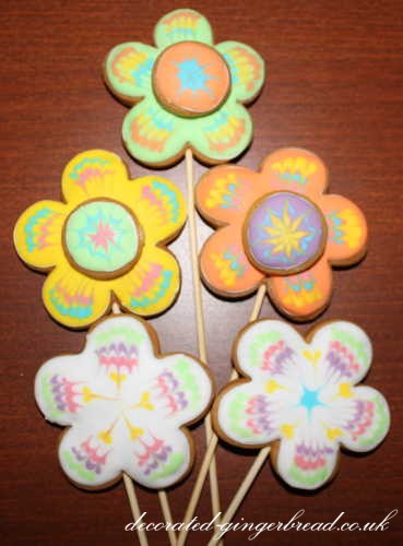 Flower cookies