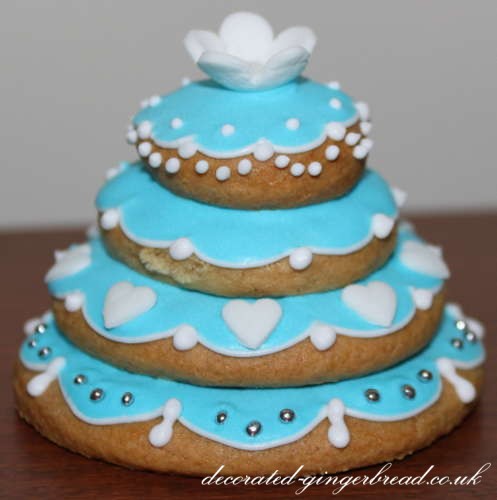 Cookie cake wedding favour