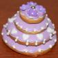 Wedding favour cake cookie